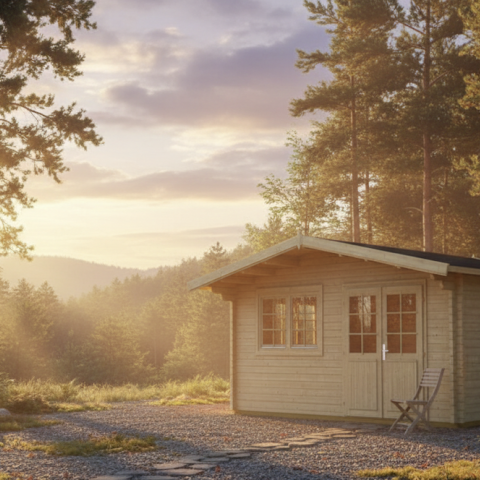 ufficio da giardino, garden office, casette italia, casetta coibentata abitabile