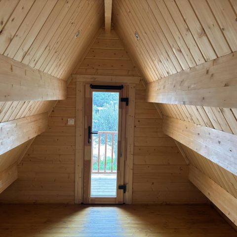 casa A FRAME abitabile, tiny home A-FRAME, casette italia