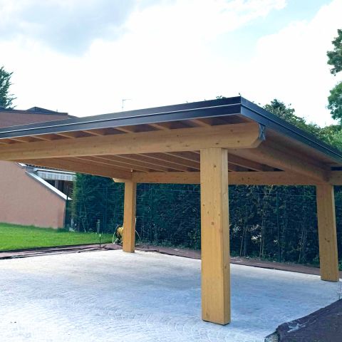 carport, tettoia auto, casette italia