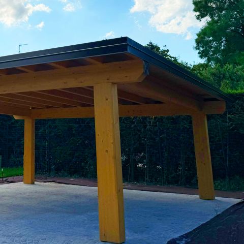 carport, tettoia auto, casette italia