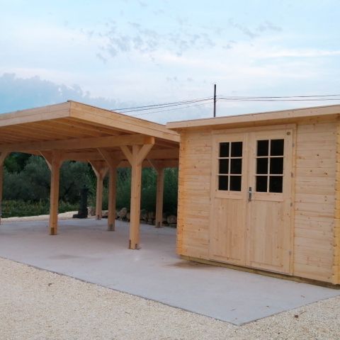 carport, tettoia auto, casette italia