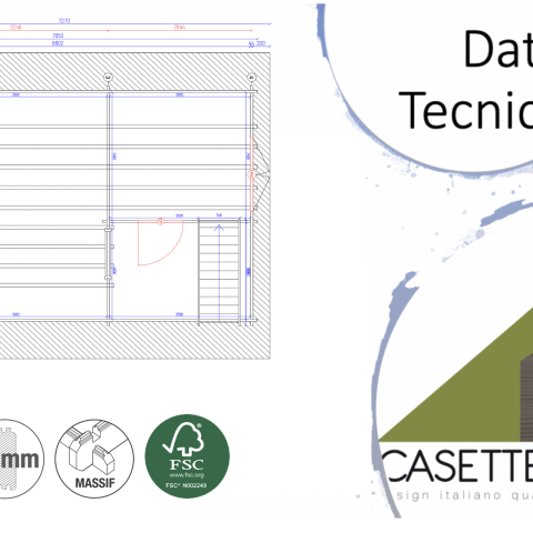 casa A FRAME abitabile, tiny home A-FRAME, casette italia