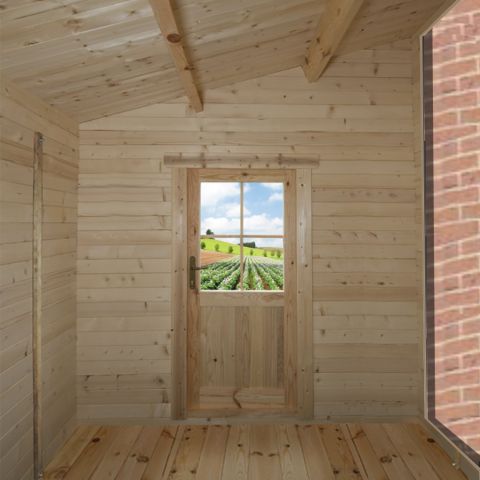 casette addossate, casetta in legno addossata