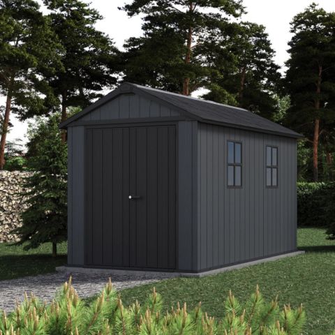 casetta giardino resina pvc keter, newton plus, casette italia,