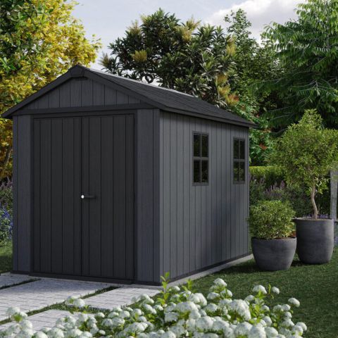 casetta giardino resina pvc keter, newton plus, casette italia,