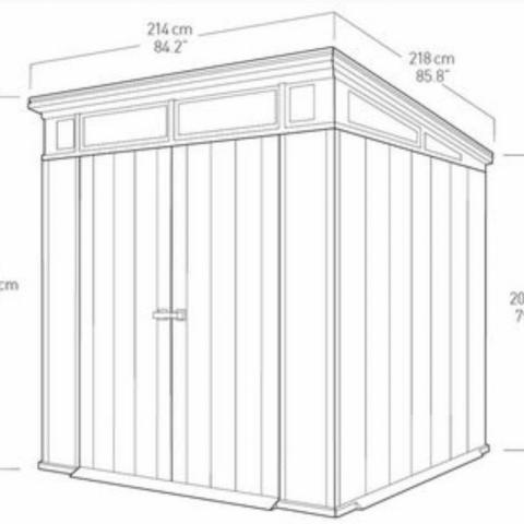 casette da giardino ARTISAN 77
