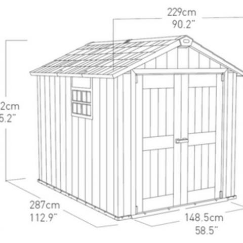 casette da giardino OAKLAND