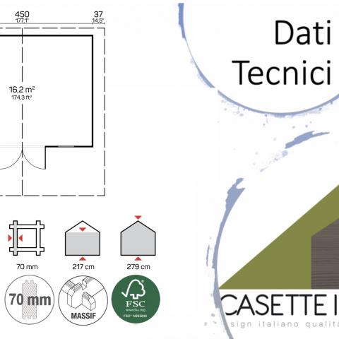 casette in legno, casette da giardino, granparadiso