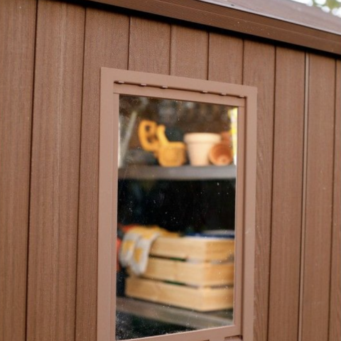 casetta giardino resina pvc keter DARWIN 6X8