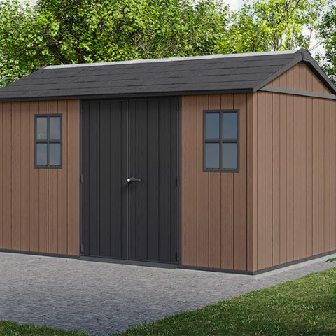 casetta giardino resina pvc keter, newton plus, casette italia,