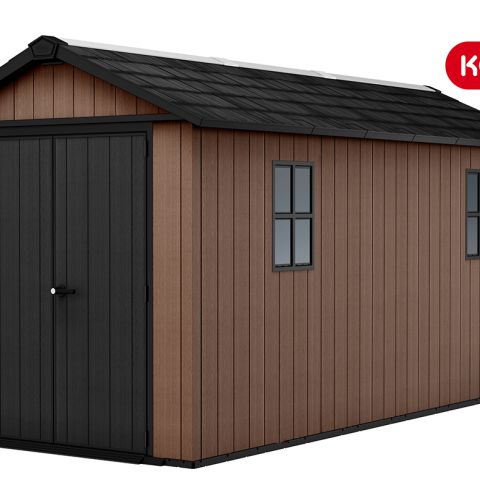 casetta giardino resina pvc keter, newton plus, casette italia,