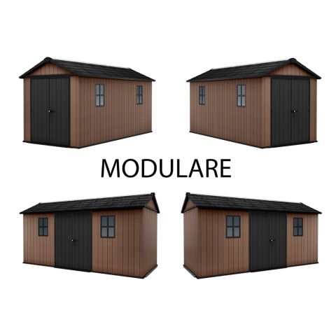 casetta giardino resina pvc keter, newton plus, casette italia,