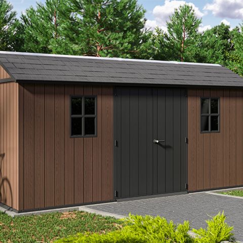 casetta giardino resina pvc keter, newton plus, casette italia,