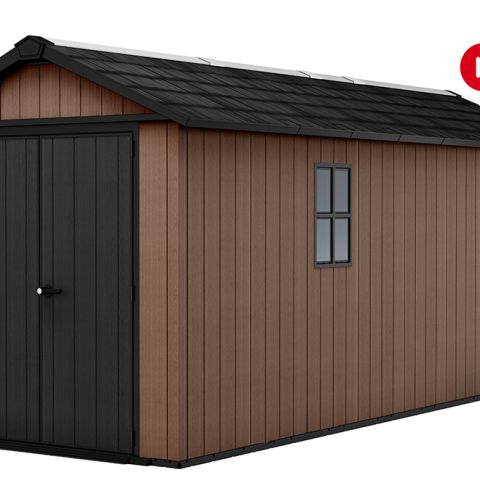 casetta giardino resina pvc keter, newton plus, casette italia,