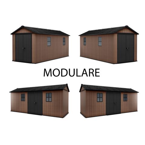 casetta giardino resina pvc keter, newton plus, casette italia,