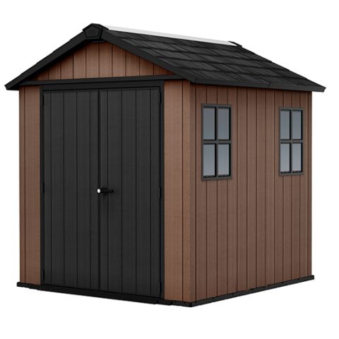 casetta giardino resina pvc keter, newton plus, casette italia,