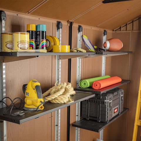 casetta giardino resina pvc keter, newton plus, casette italia,