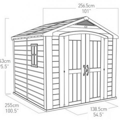 casette da giardino KETER FACTOR