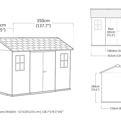 casetta_giardino_pvc_resina_keter_apex_1175_misure.jpg casetta giardino resina pvc keter apex, casette italia,