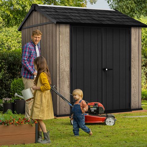 casetta giardino resina pvc keter apex, casette italia,