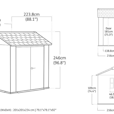 casetta_giardino_pvc_resina_keter_apex_775_misure.jpeg casetta giardino resina pvc keter apex, casette italia,