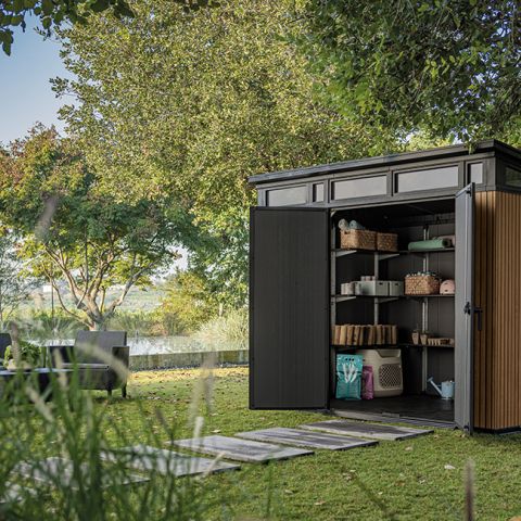 casetta_giardino_pvc_resina_keter_pent_7x7_2.jpg casetta giardino resina pvc keter PENT, casette italia
