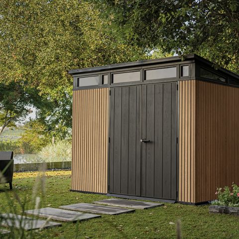 casetta_giardino_pvc_resina_keter_pent_7x7_3.jpg casetta giardino resina pvc keter PENT, casette italia