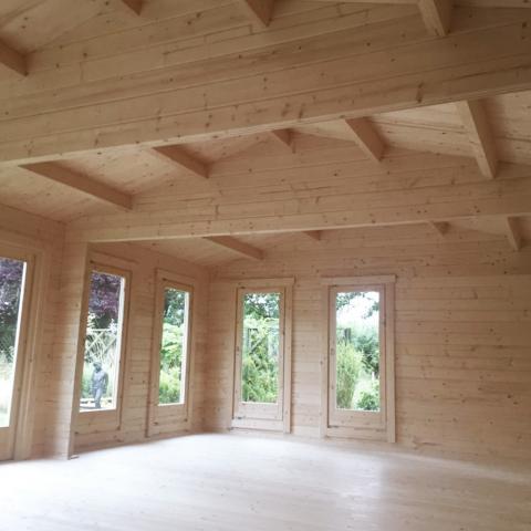 chalet in legno, casette abitabili, LATEMAR 38