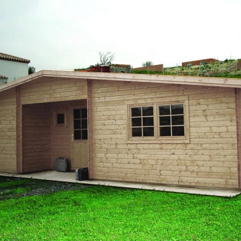 chalet in legno, casette abitabili, ponza