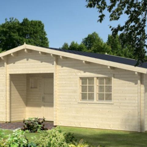 chalet in legno, casette abitabili, ponza