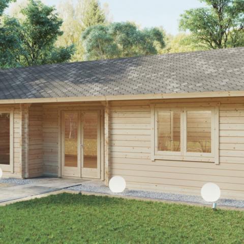 chalet in legno, casette abitabili, BALDO