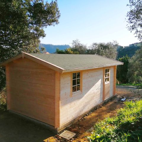 garage in legno, box auto in legno, garage prefabbricato, casette italia