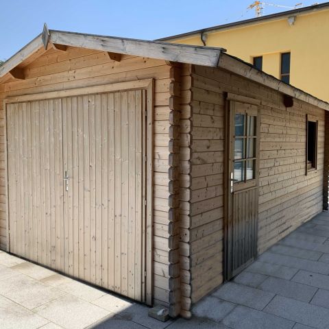 garage in legno, box auto legno, garage emiliaromagna