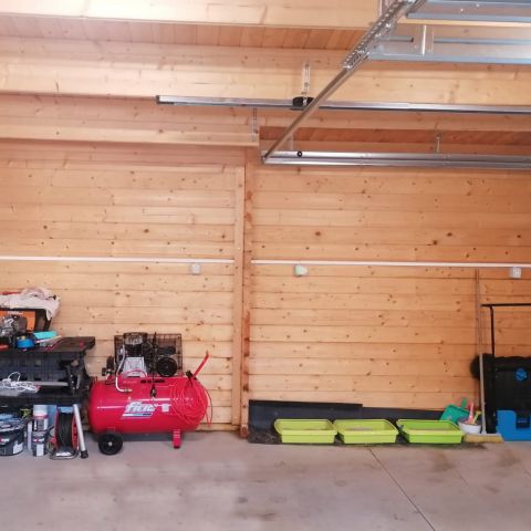 garage doppio hormann 1.jpg garage in legno, box auto legno, garage prefabbricato, garage blockhouse