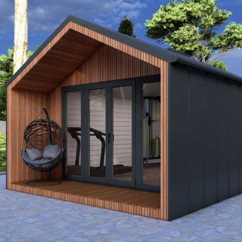 casetta coibentata isolata, casetta isolata abitabile, casa coibentata