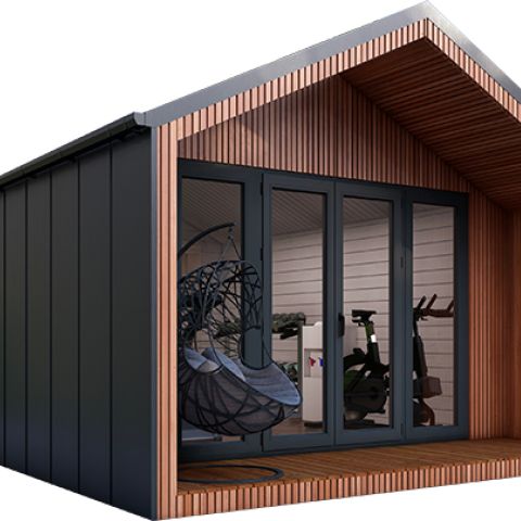 casetta coibentata isolata, casetta isolata abitabile, casa coibentata