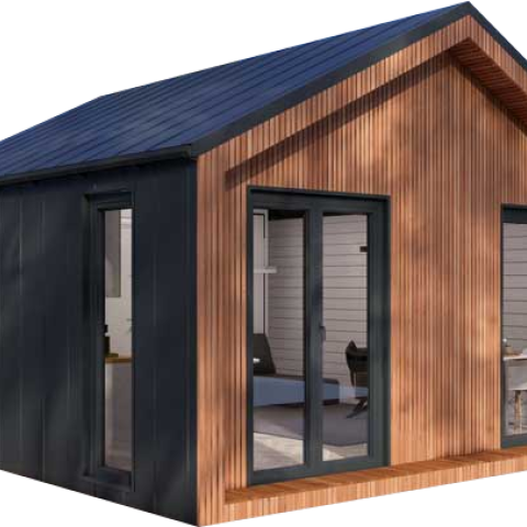 casetta coibentata isolata, casetta da giardino coibentata abitabile