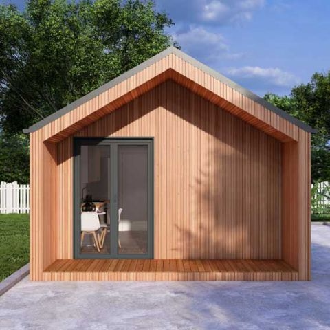 casetta coibentata isolata, casetta da giardino coibentata abitabile