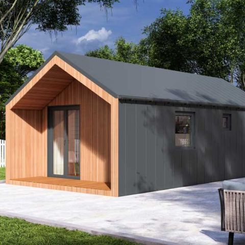 casetta coibentata isolata, casetta da giardino coibentata abitabile