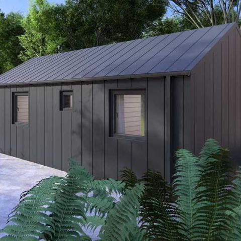 casetta coibentata isolata, casetta da giardino coibentata abitabile