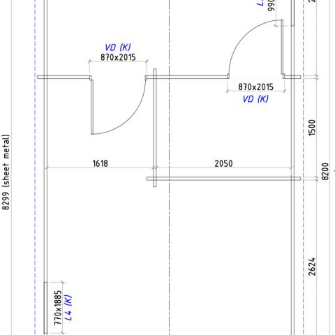 casetta coibentata isolata, casetta isolata abitabile, casa coibentata