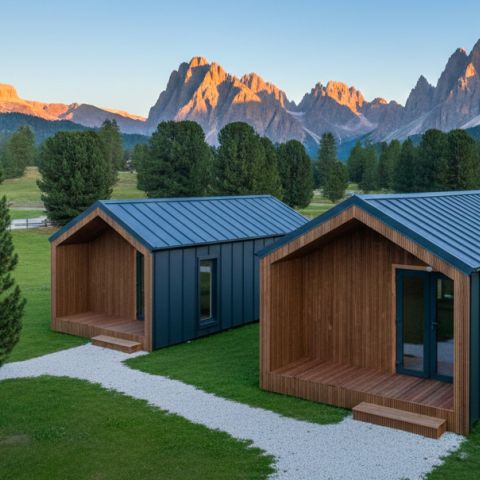 casetta coibentata isolata, casetta da giardino coibentata abitabile