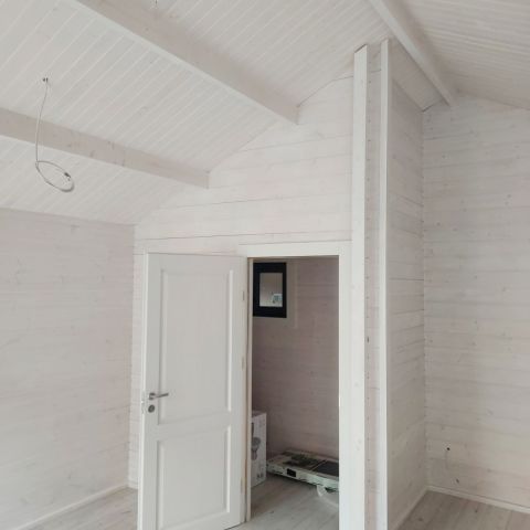 casetta coibentata isolata, casetta isolata abitabile, casa coibentata