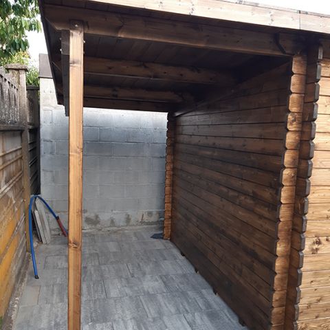 casetta in legno, casetta da giardino, casetta abitabile