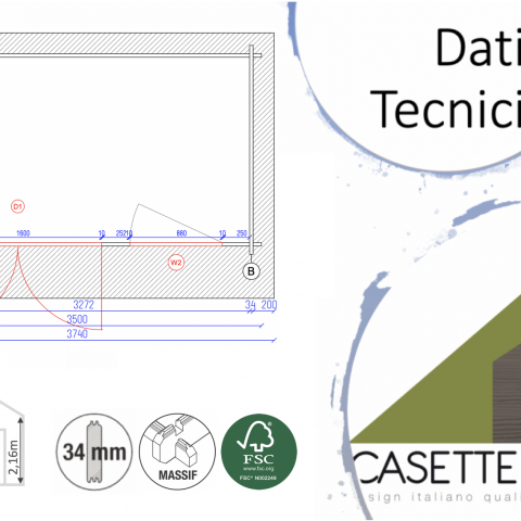 casette in legno, casette da giardino, lagomisurina 3x2
